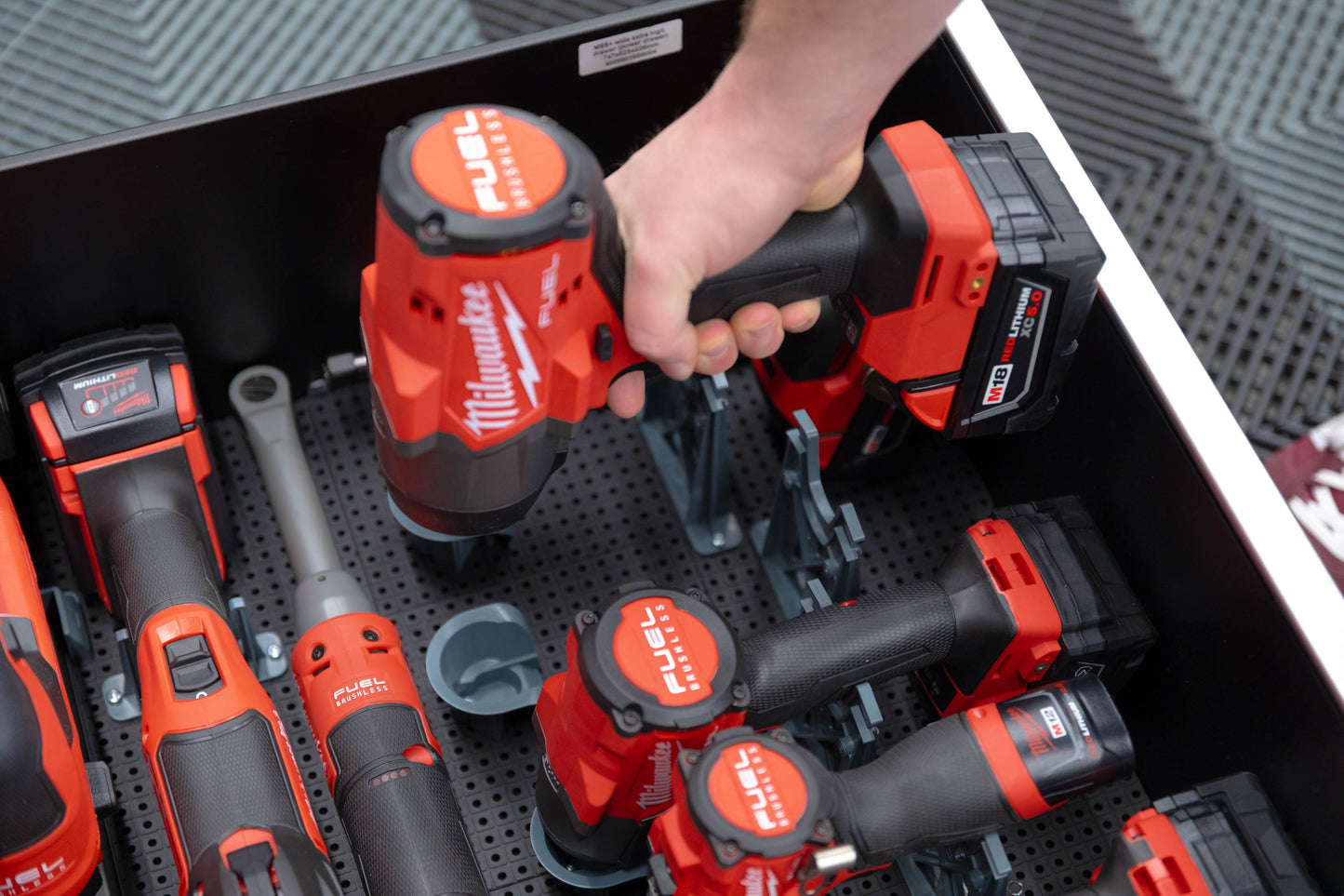 Tool Grid Power Tool Holders
