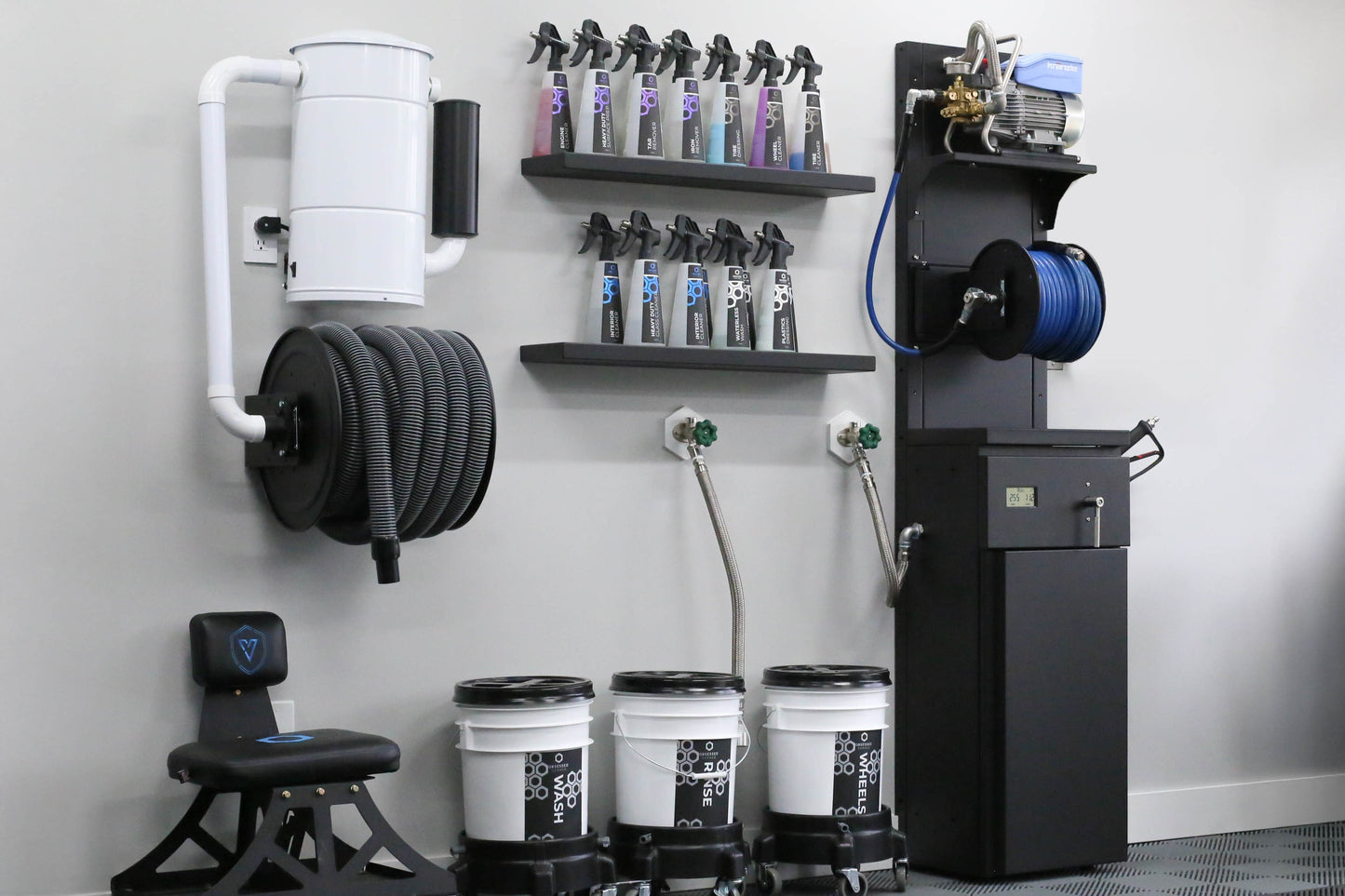 Obsessed Garage Wash Station (Single Pressure Washer)