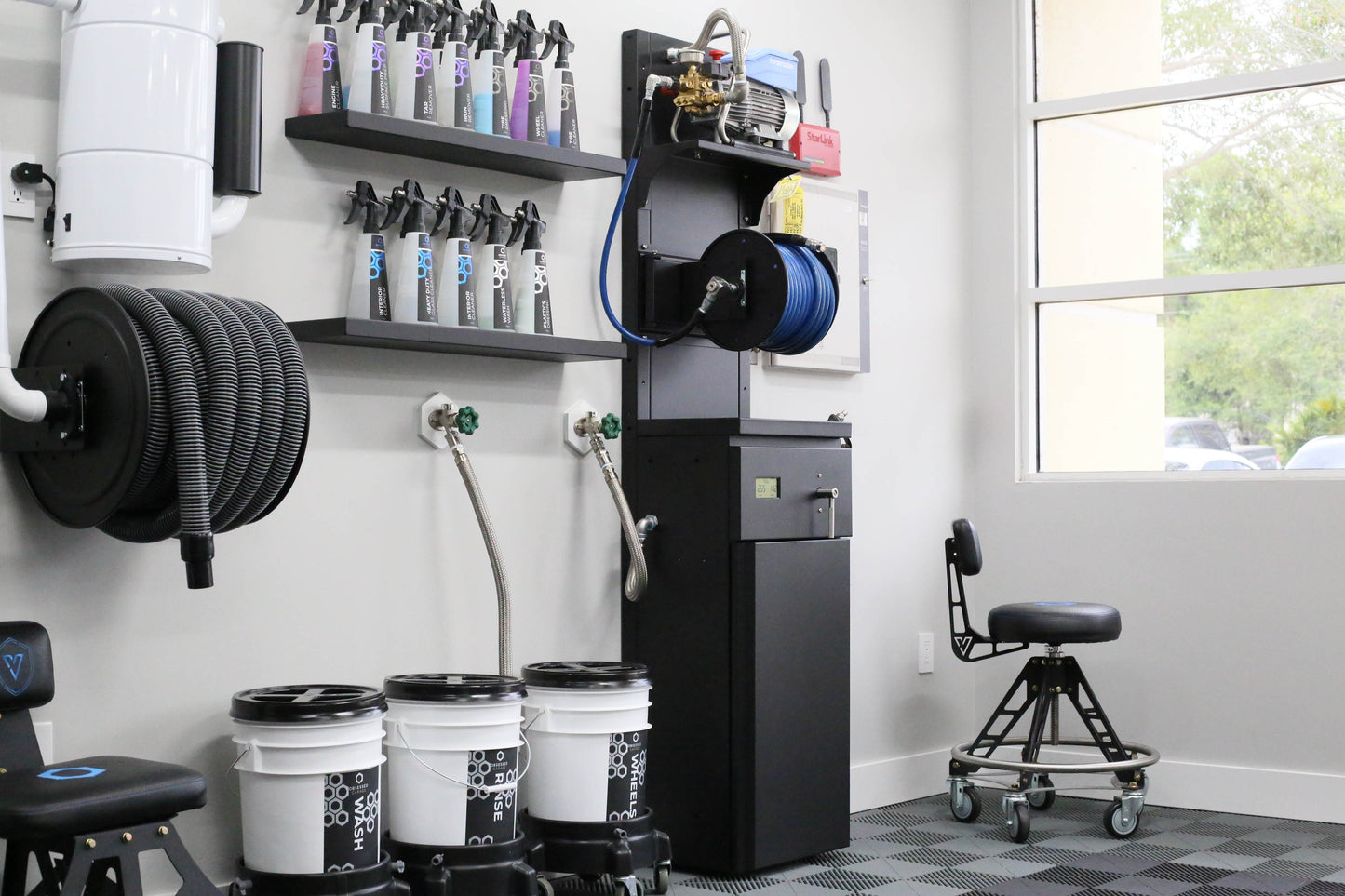 Obsessed Garage Wash Station (Single Pressure Washer)