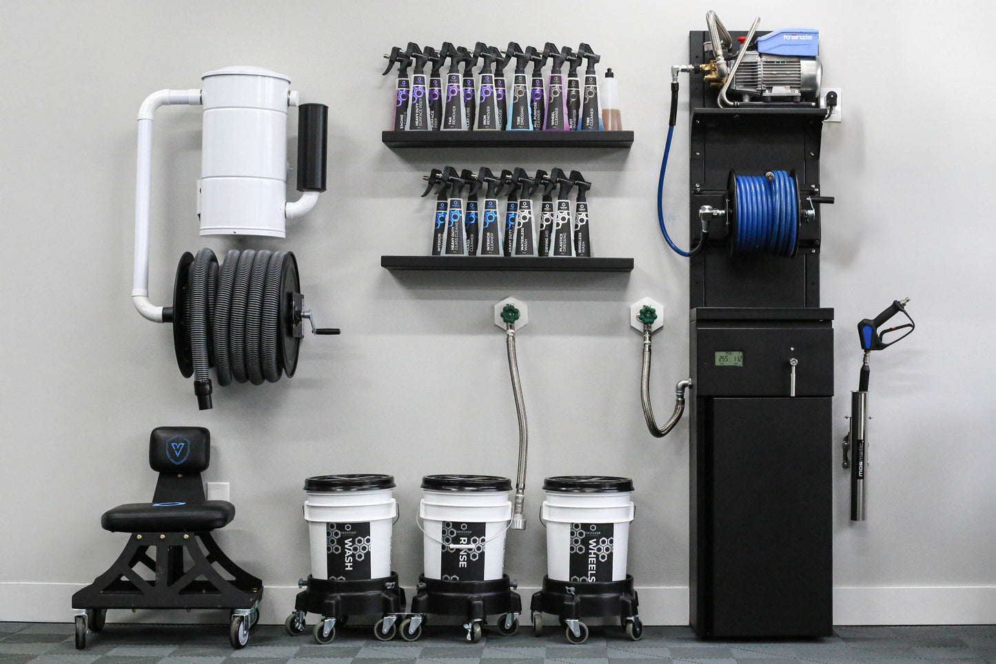 Obsessed Garage Wash Station (Single Pressure Washer)