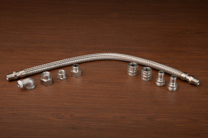 Obsessed Garage Wash Station Stainless Inlet Hose