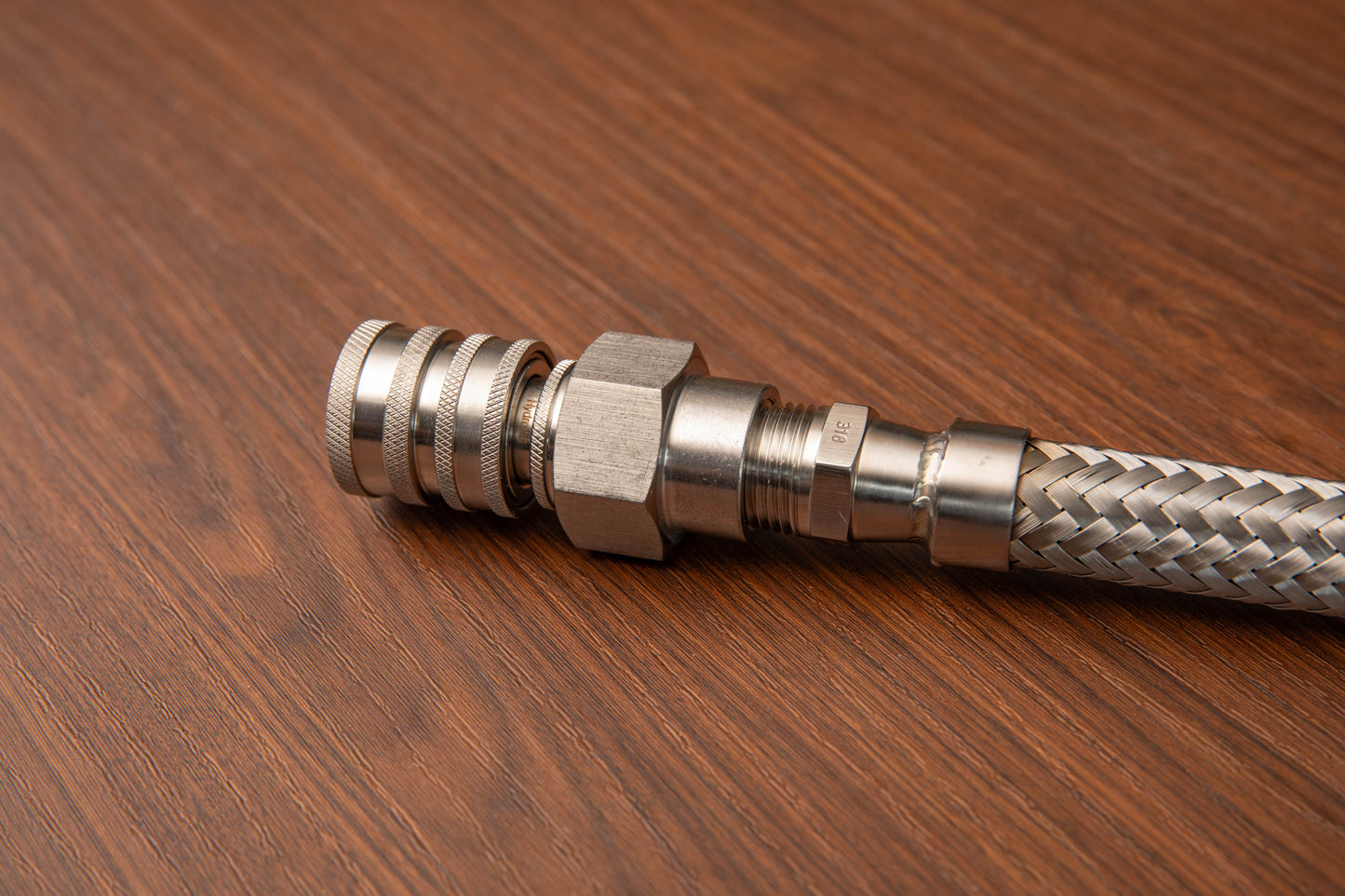 Obsessed Garage Wash Station Stainless Inlet Hose