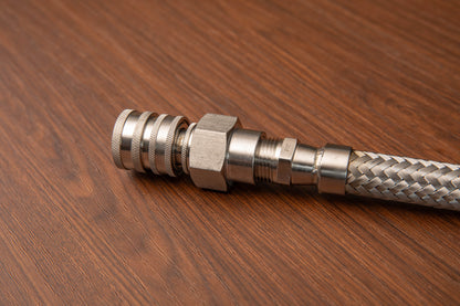 Obsessed Garage Wash Station Stainless Inlet Hose
