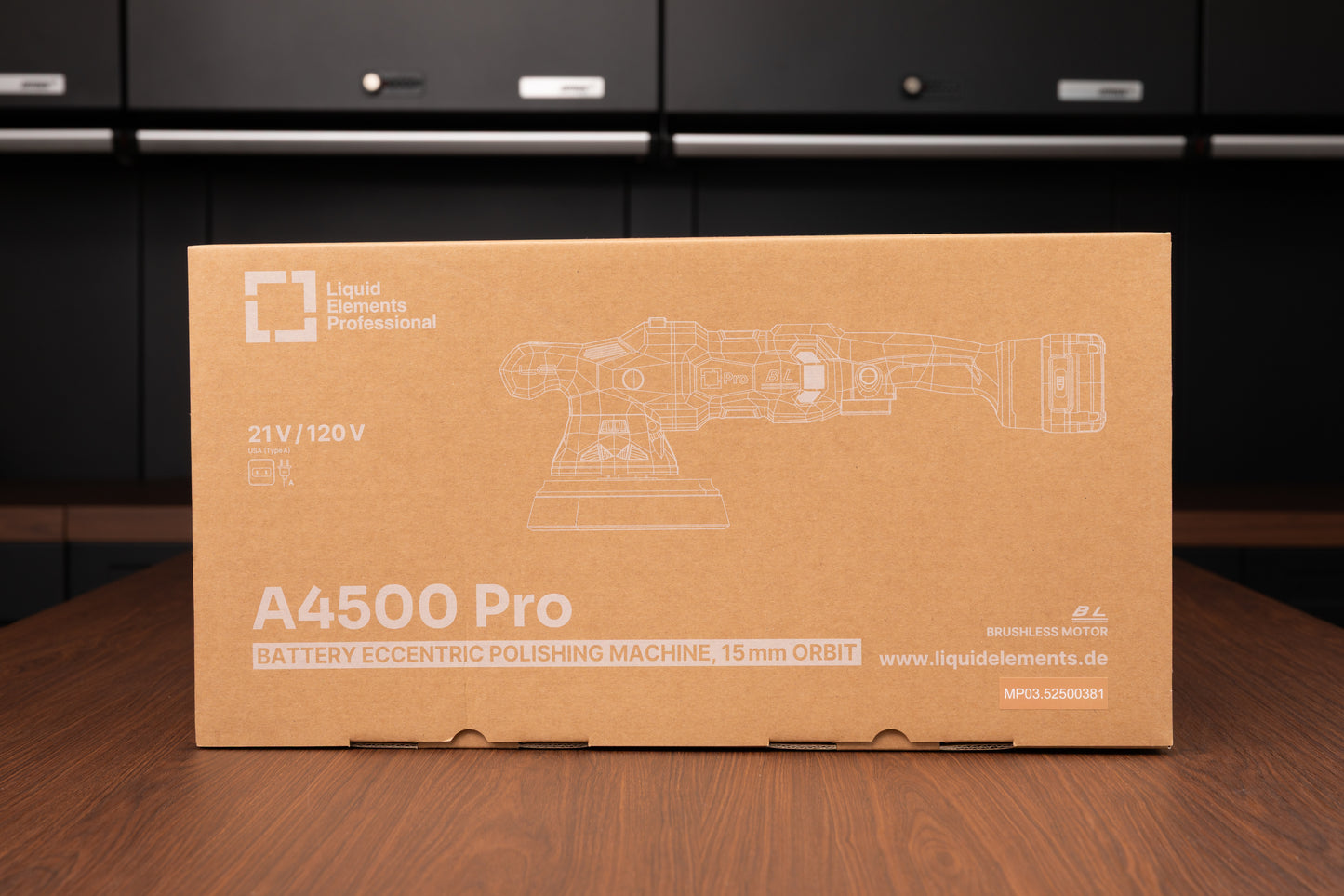 Liquid Elements A4500 Pro 5 Inch Battery Powered Polisher