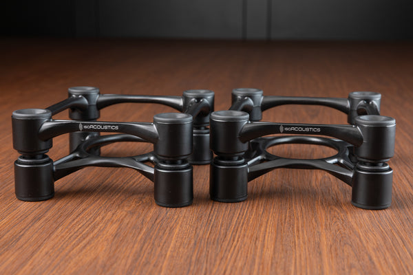 スピーカー・ウーファー IsoAcoustics Aperta Amazon.com: IsoAcoustics Aperta Series Isolation Speaker Stands