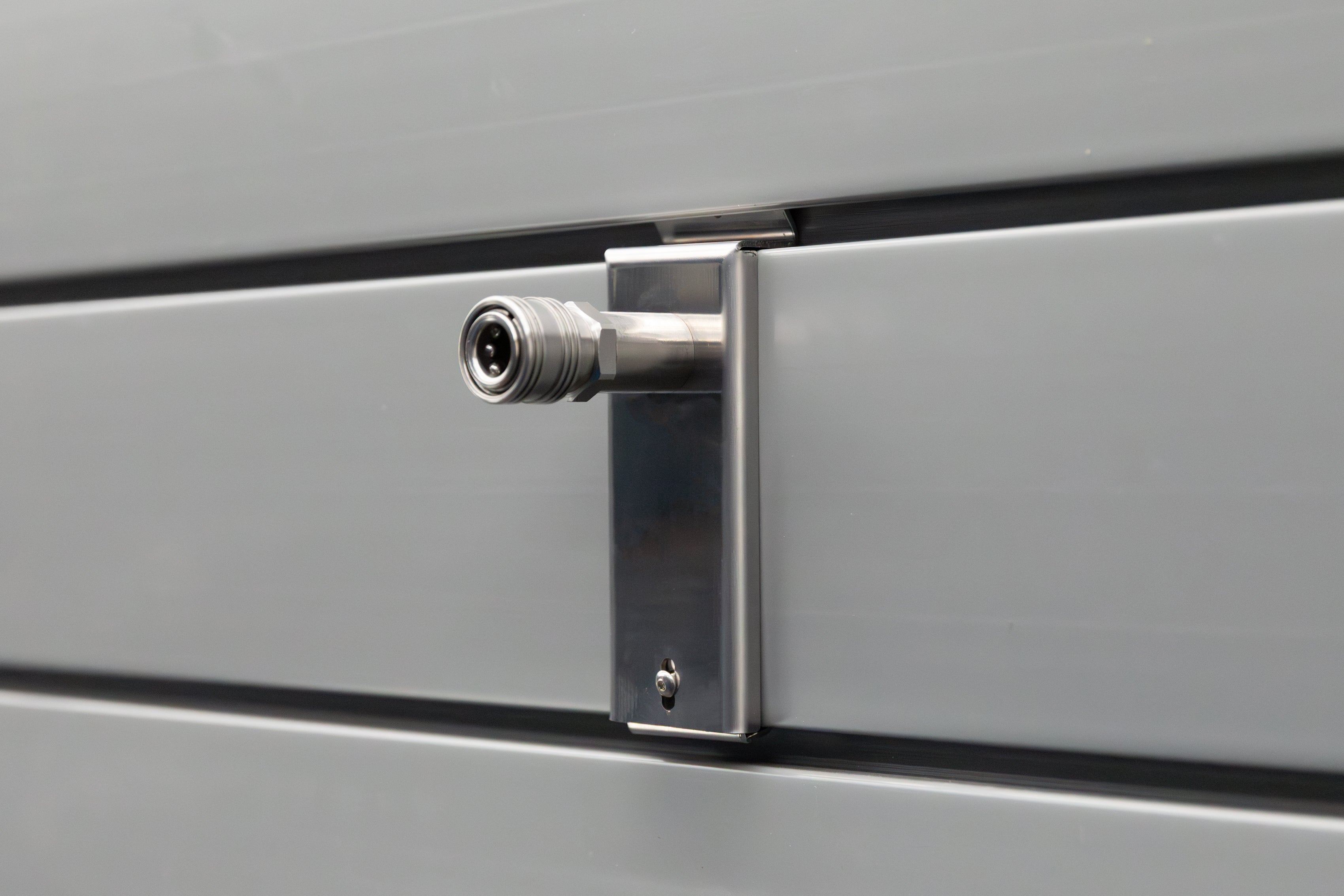 Obsessed Garage Slatwall Foam Cannon Mount | Stainless Steel Foam