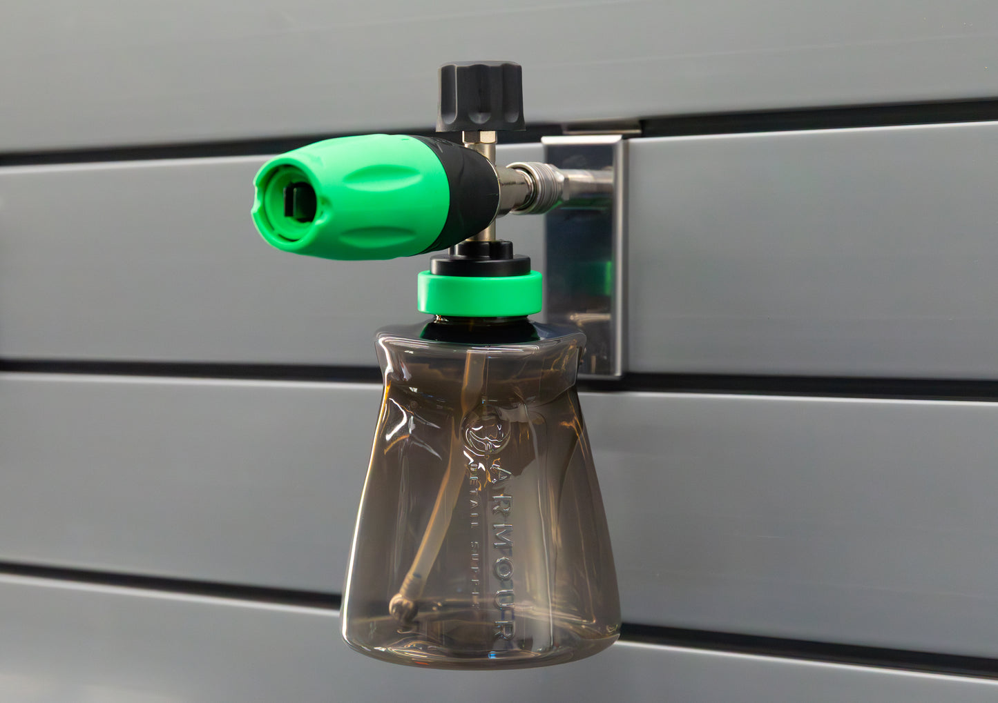 Obsessed Garage Slatwall Foam Cannon Mount