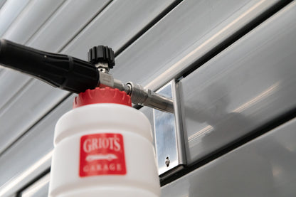 Obsessed Garage Slatwall Foam Cannon Mount