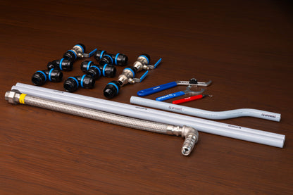 Prevost Piping Kit for CR Spotless Wall Mounted System