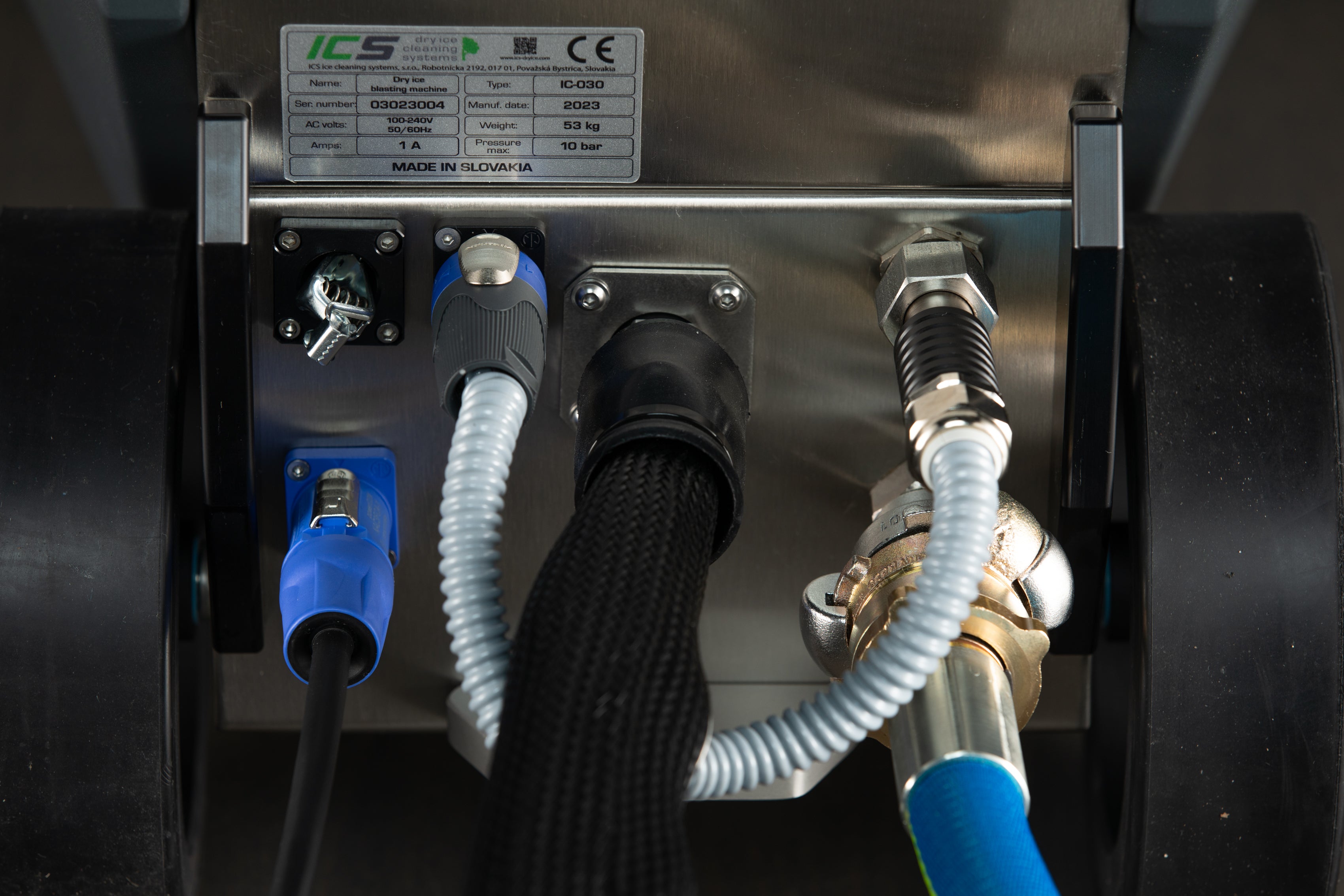 ICS IC 030 Evo II Dry Ice Cleaning System - Efficient, Versatile
