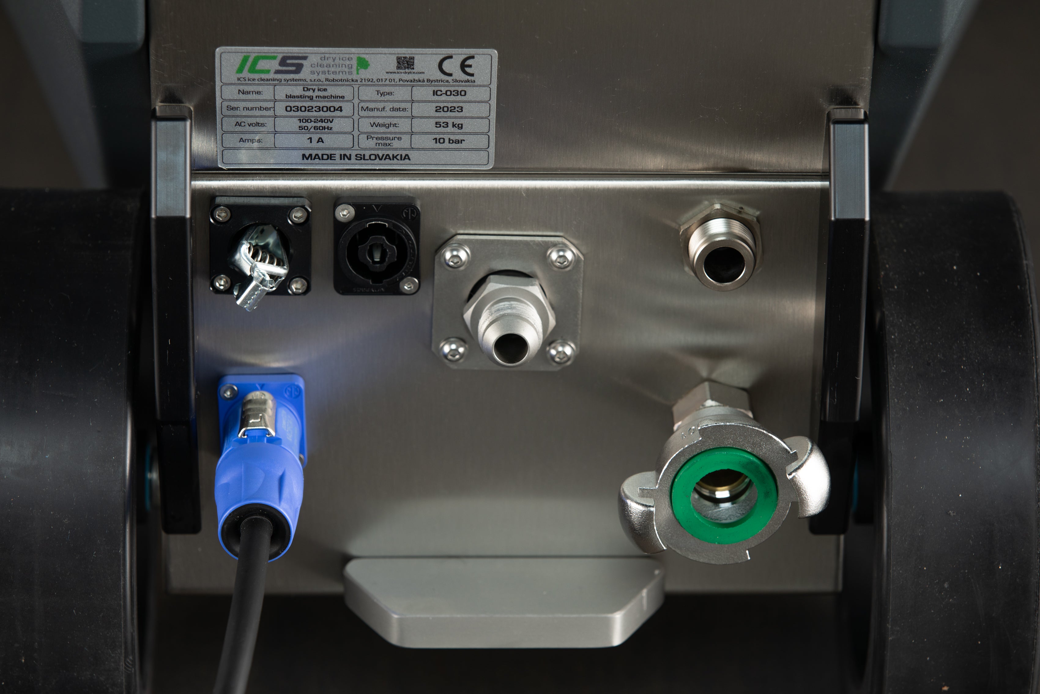 ICS IC 030 Evo II Dry Ice Cleaning System - Efficient, Versatile