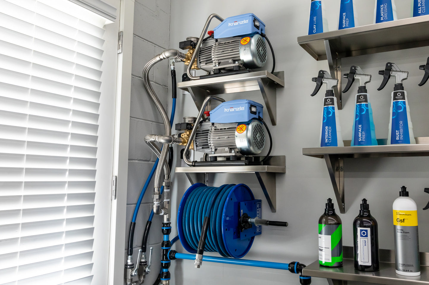 Dual Kranzle K1322TS Custom Install Solution