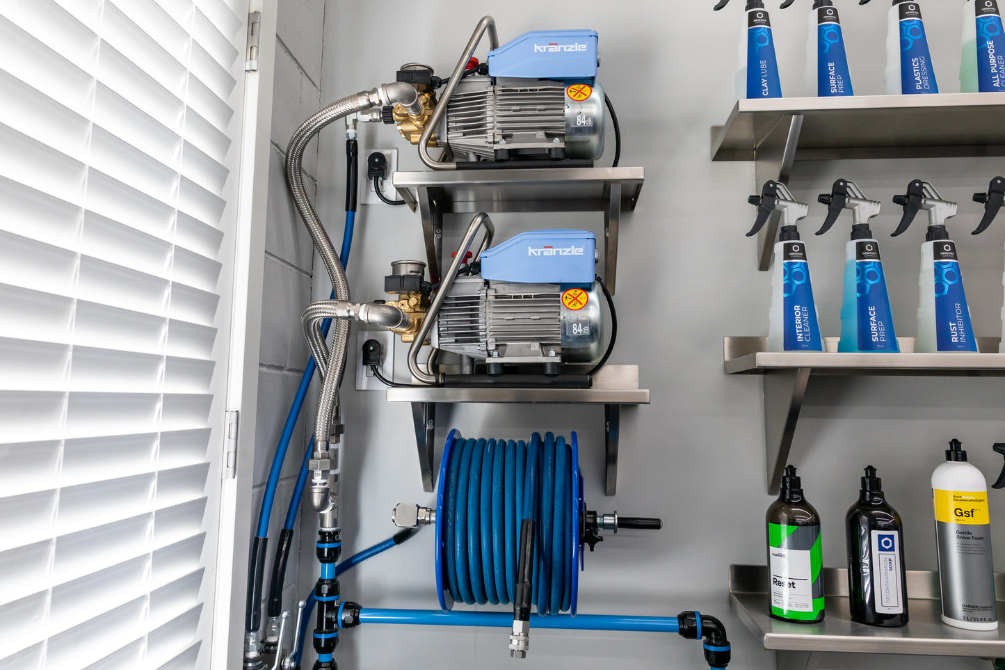 Dual Kranzle K1322TS Custom Install Solution