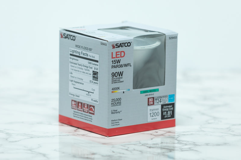 Satco Wet Location Recessed Can LED Light Bulb - S29453 - 4000K