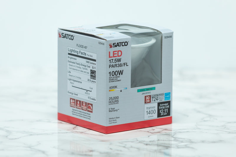 Satco Wet Location Recessed Can LED Light Bulb - S29456 - 4000K
