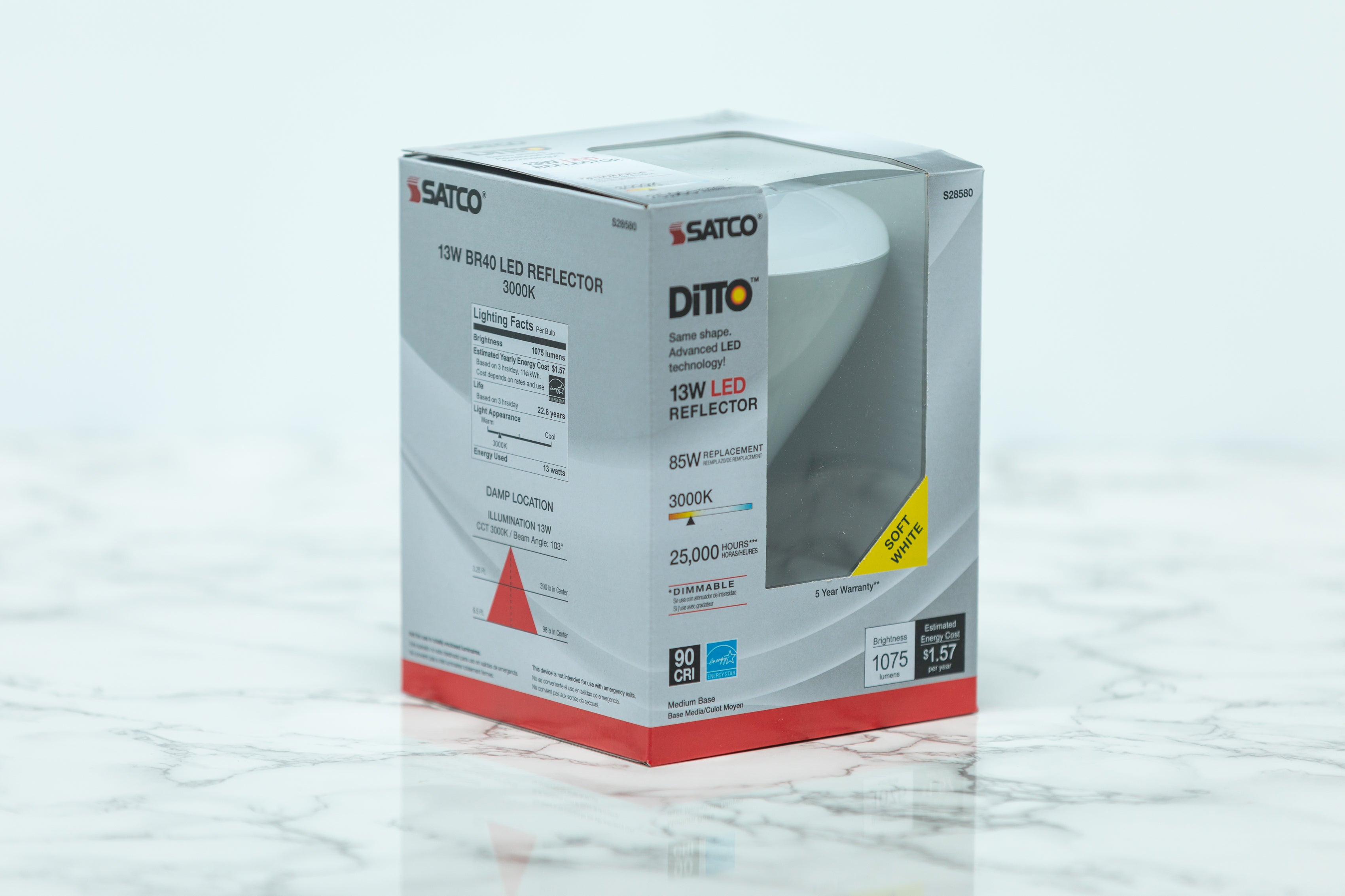 Recessed Can LED Light Bulbs BR30 BR40 Energy Efficient Lighting