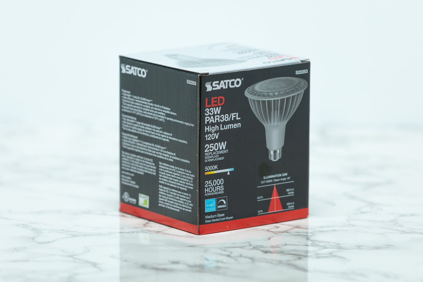 Satco High Output Recessed Can LED Light Blub - S22253