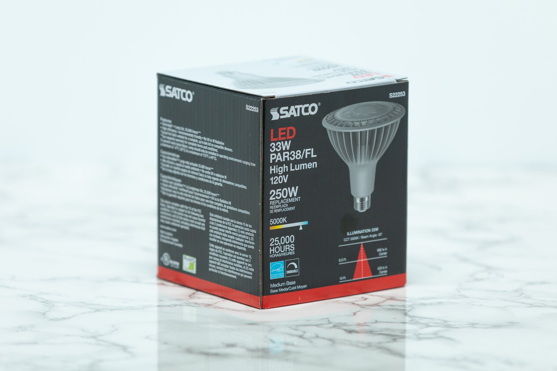 Satco High Output Recessed Can LED Light Blub - S22253