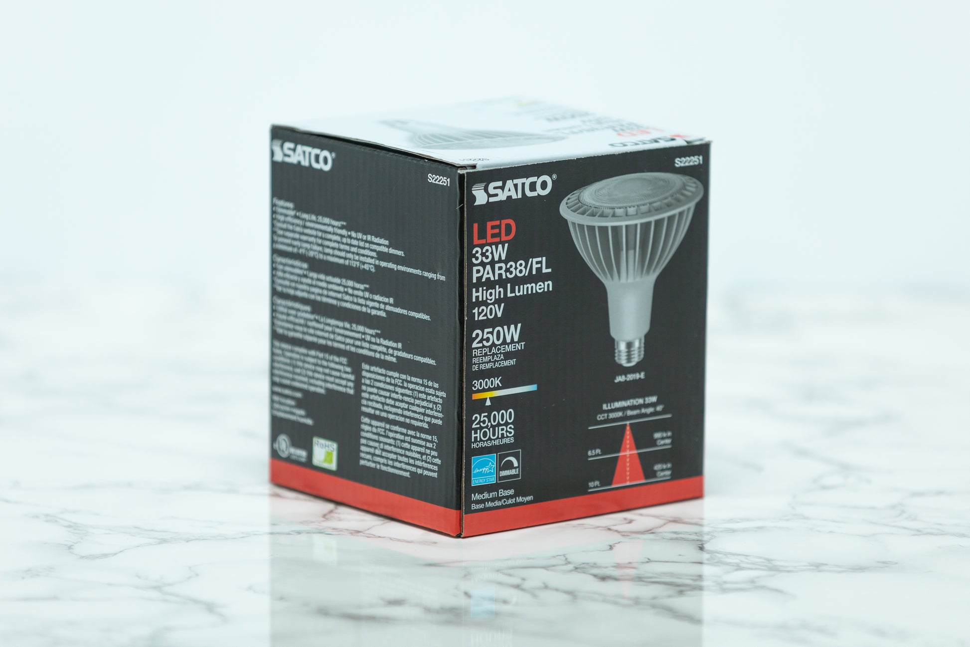 Satco High Output Recessed Can LED Light Blub - S22251