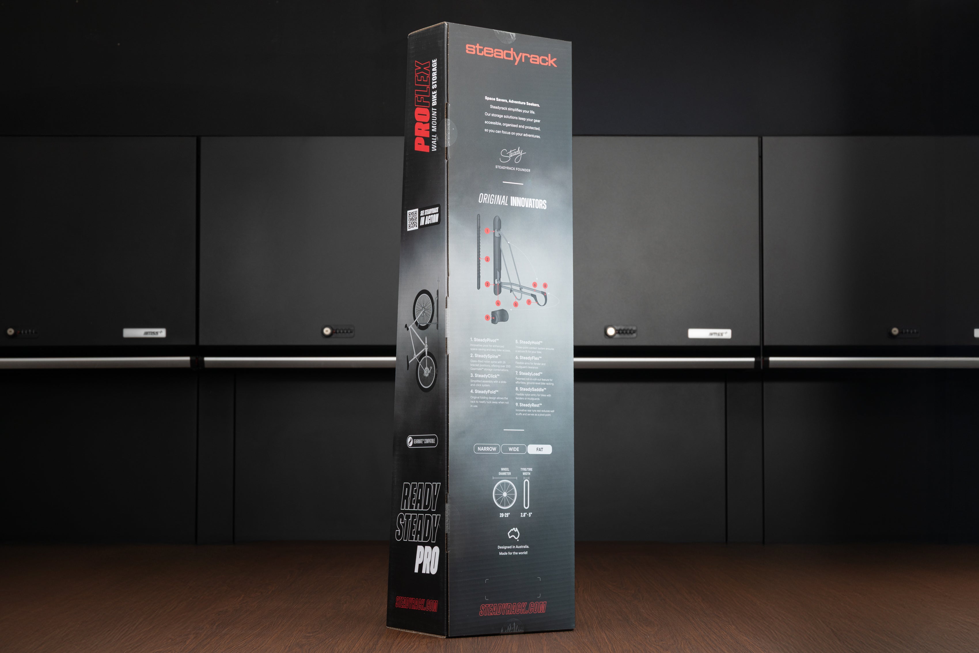 Steadyrack ProFlex Bike Rack – Obsessed Garage