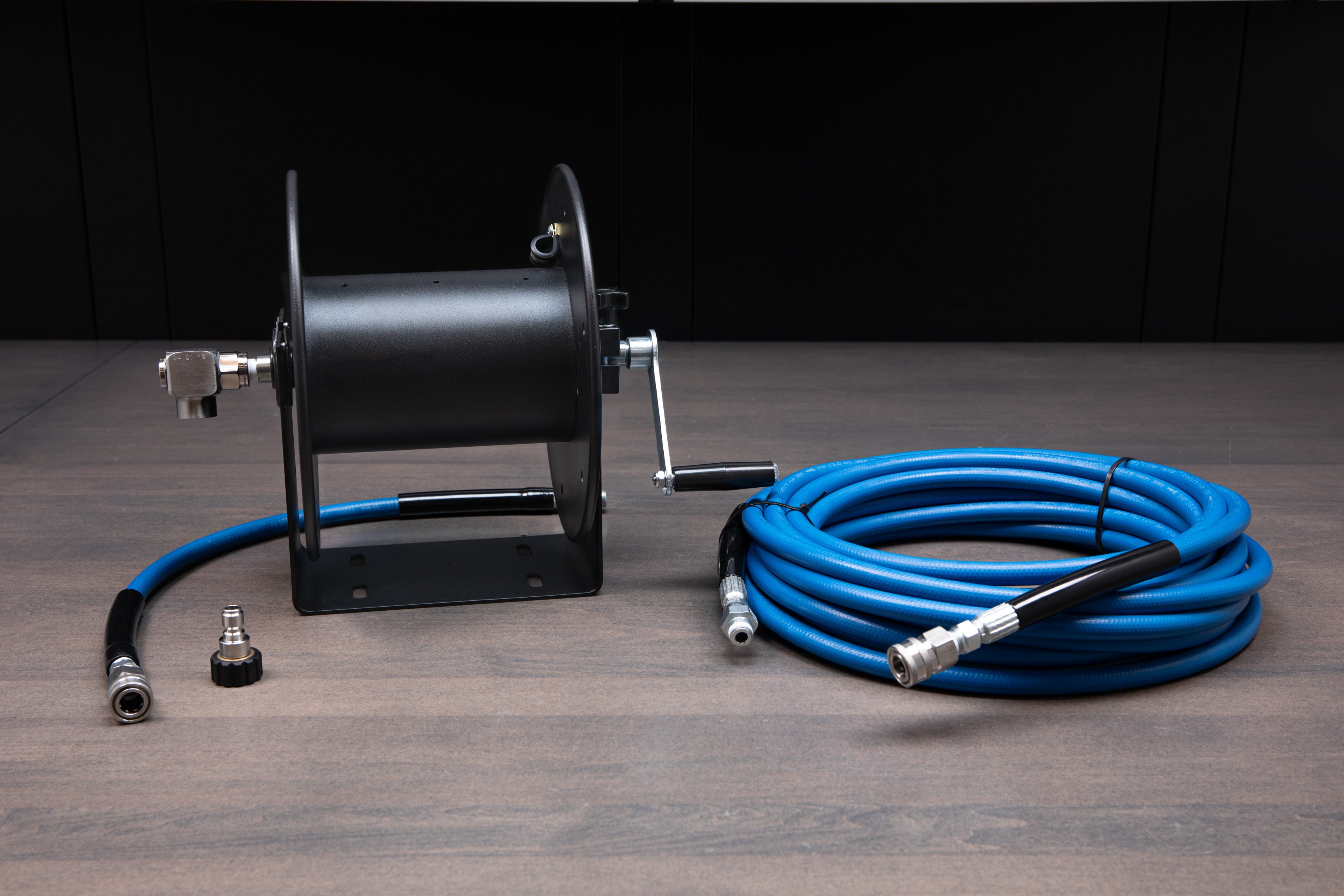 Wall Mount Hose and Reel Upgrade Kit – Obsessed Garage