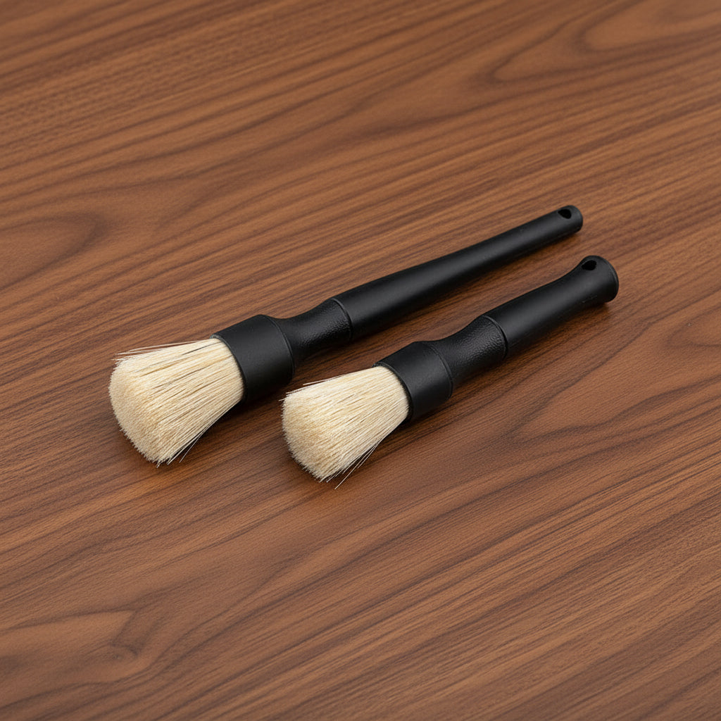 Detail Factory Boars's Hair Wheel and Tire Brush Set