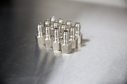 Stainless Steel 1/4" Female QD Plug