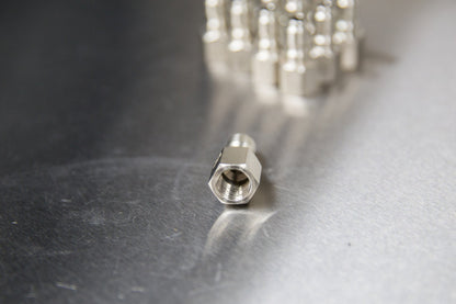 Stainless Steel 1/4" Female QD Plug