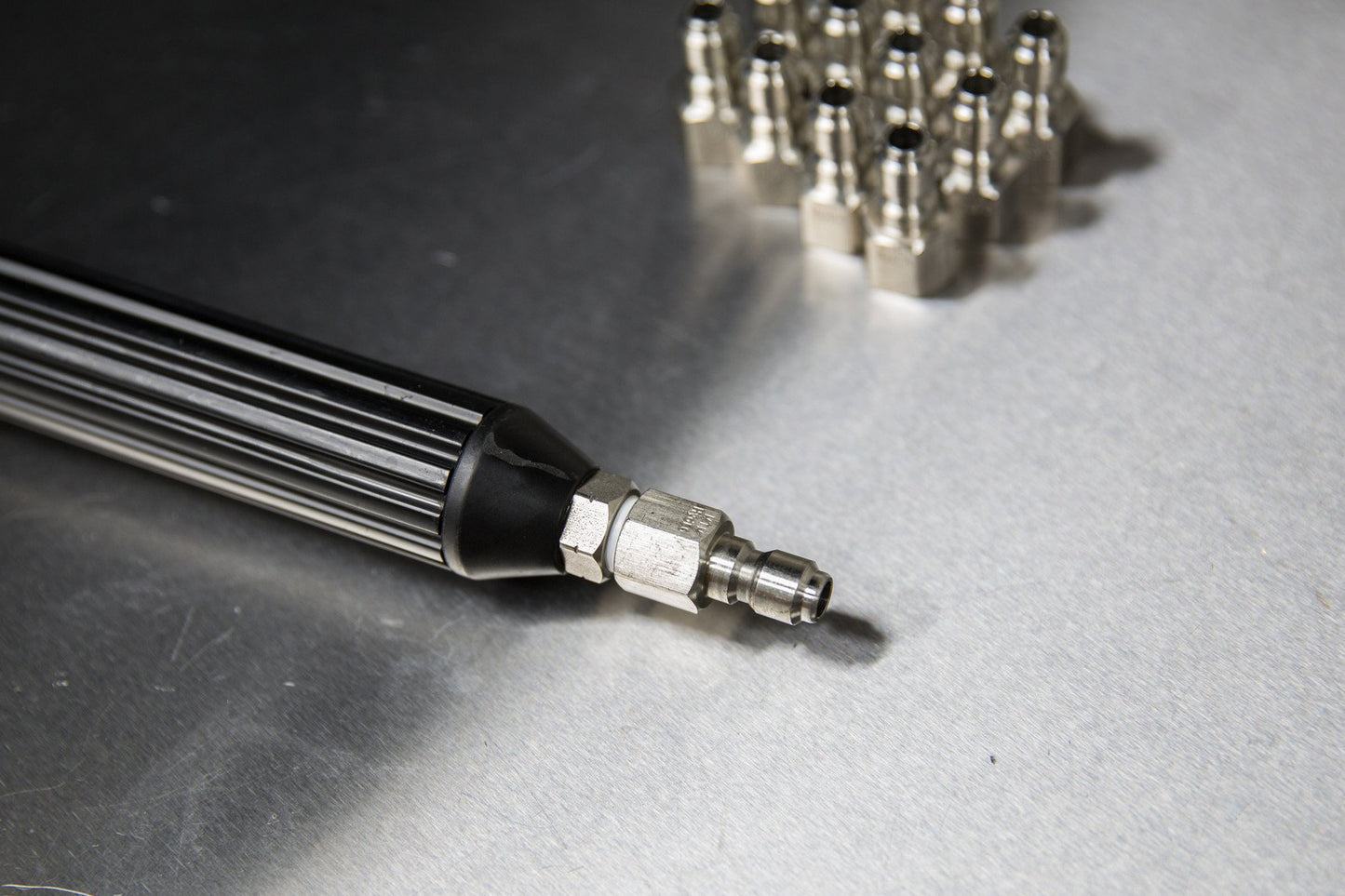 Stainless Steel 1/4" Female QD Plug