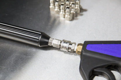 Stainless Steel 1/4" Female QD Plug