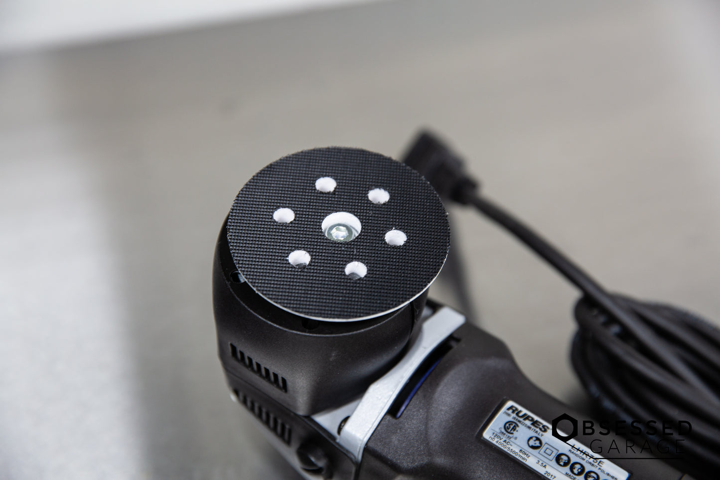 RUPES Long-Throw Orbital Backing Plates