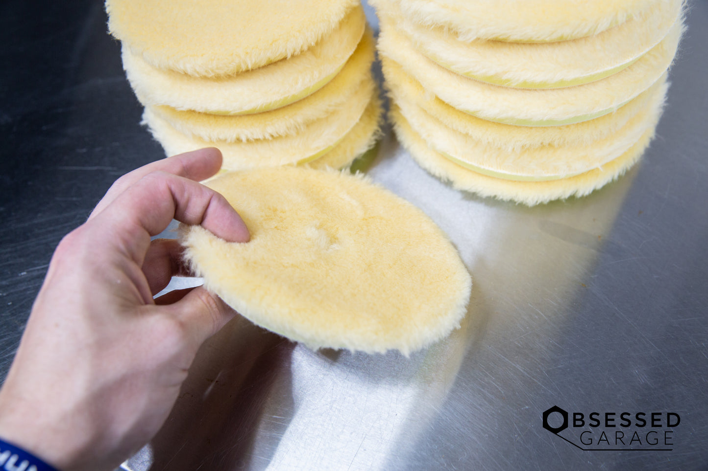 RUPES Wool Polishing Pads