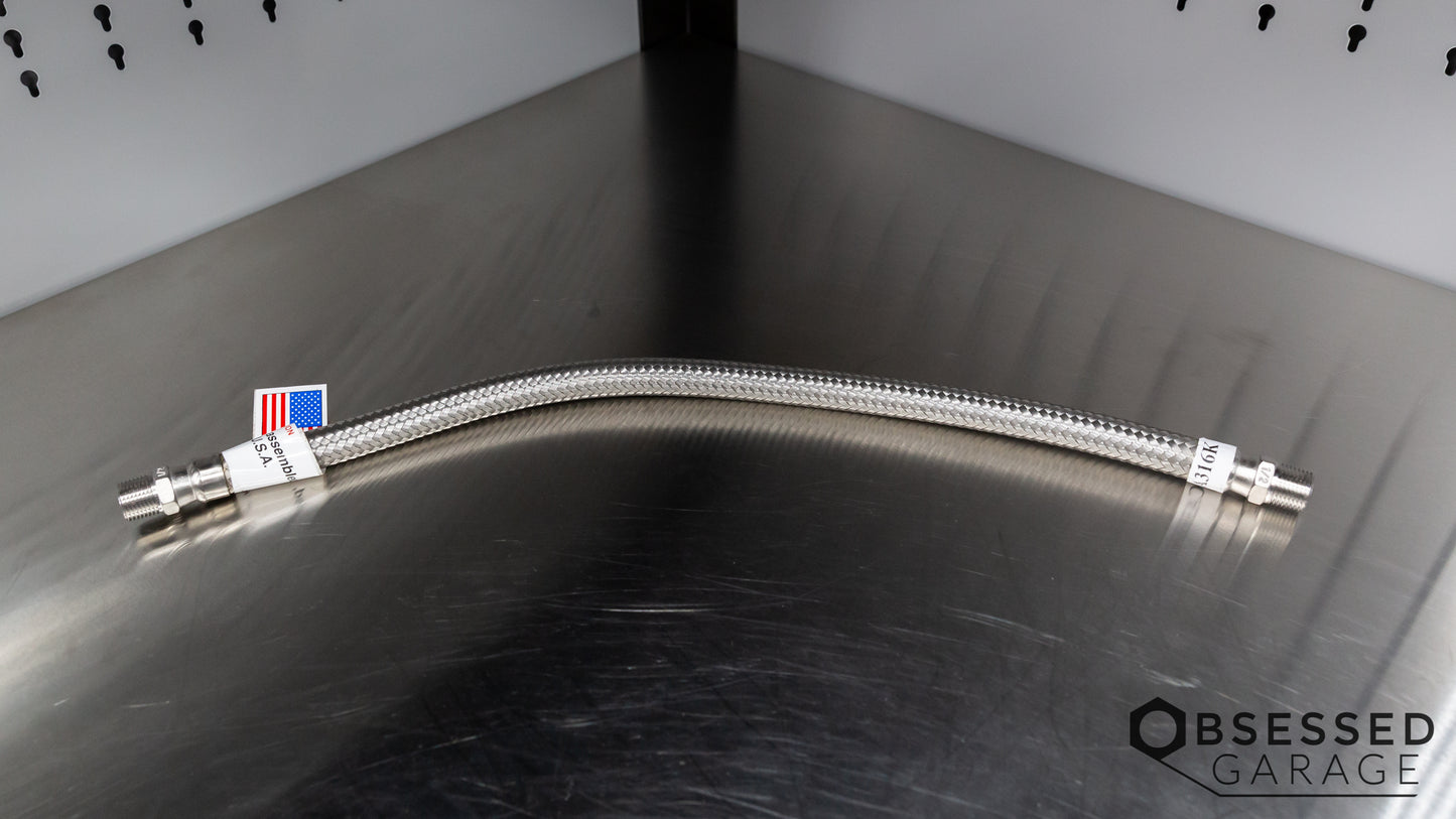 T316 Stainless 1/2" Air Hose