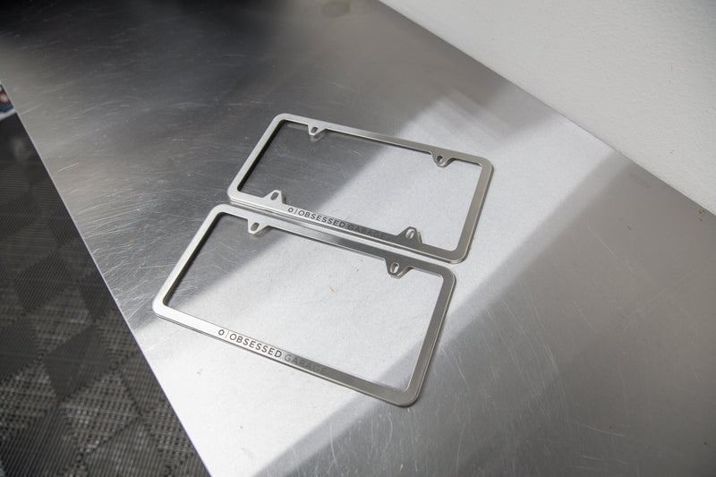 Stainless Steel License Plate Frame