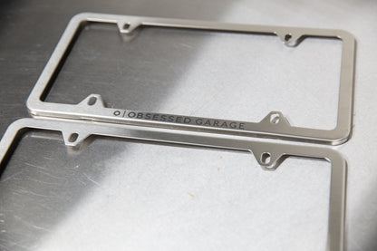 Stainless Steel License Plate Frame