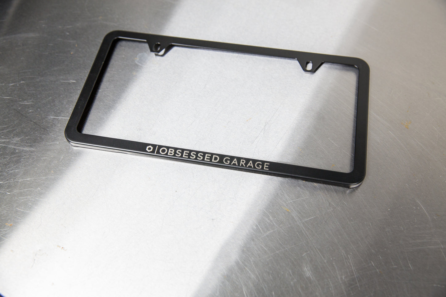 Stainless Steel License Plate Frame