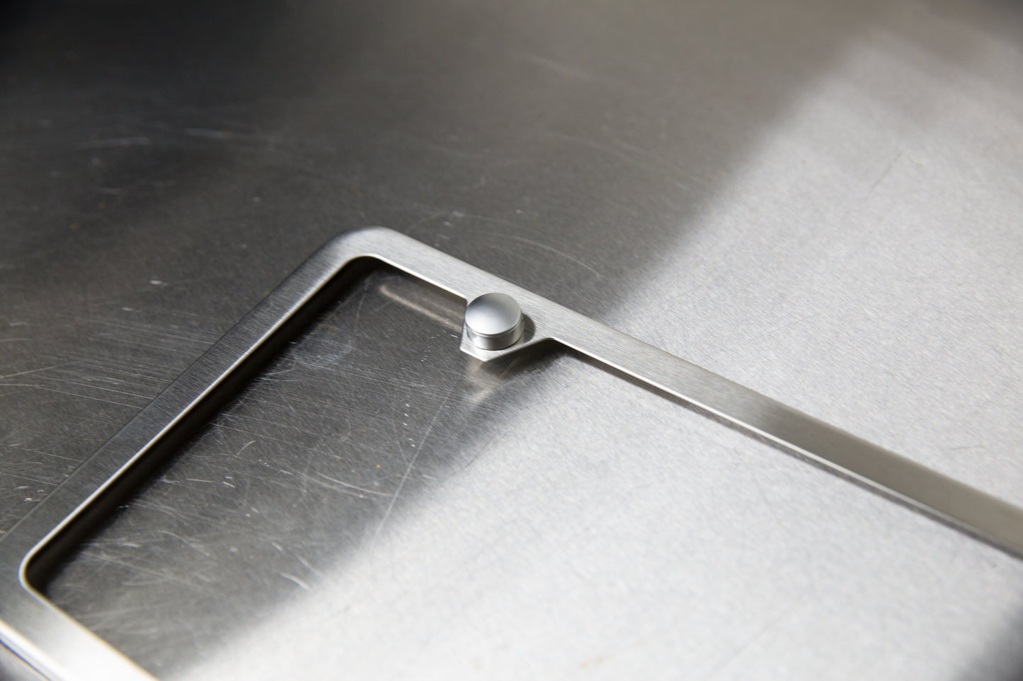 Stainless Steel License Plate Frame