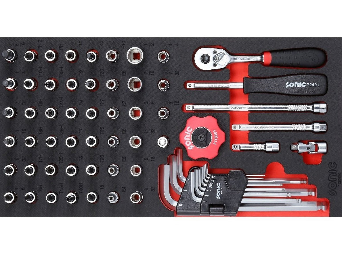 Sonic Foam System - Bit Socket Set 1/4