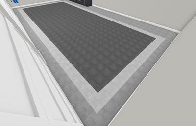 Four Car Swisstrax Flooring Solution
