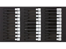 Sonic Foam System - Bit Socket Set 3/8" - 30 Pieces - 1/3 (Small)