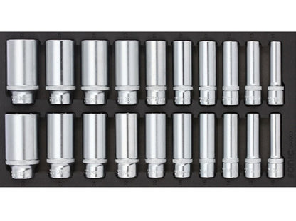 Sonic Foam System - Deep Socket Set 1/2" - 20 Pieces - 1/3 (Small)