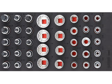 Sonic Foam System - Socket and Bit Socket Set 1/2" (SAE) - 38 Pieces - 1/3 (Small)