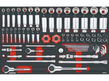 Socket Set 1/4", 3/8", 1/2"