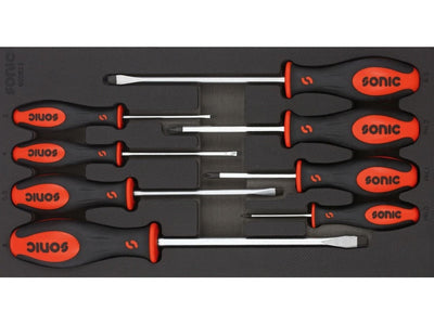 Sonic Foam System - Screwdriver Set - 8 Pieces - 1/3 (Small)