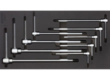 Sonic Foam System - Hexagon Key Wrench Set 3 Tip T-Handle - 9 Pieces - 1/3 (Small)