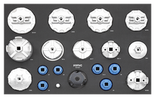 Sonic Tools Aluminum Oil Filter Cup Wrench Set 19 Pieces 26" - Medium