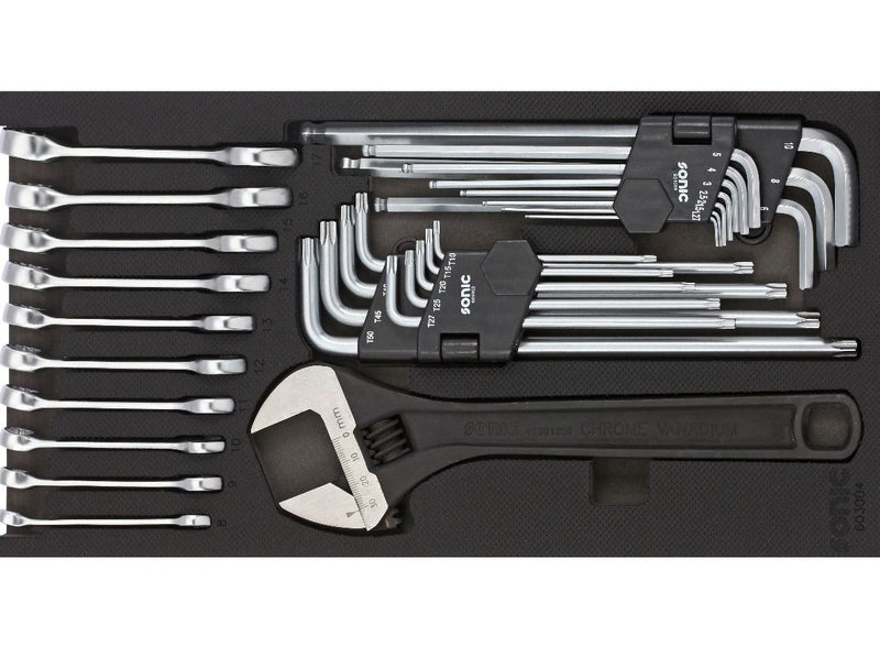 Sonic Foam System - Wrench Set - 30 Pieces - 1/3 (Small)