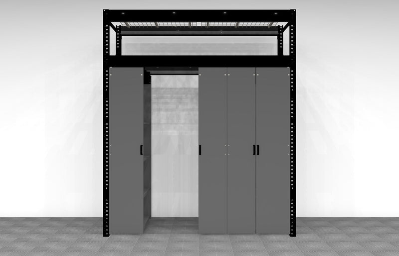 Levrack Storage Solution: Ultimate Garage Organization System for Tools ...