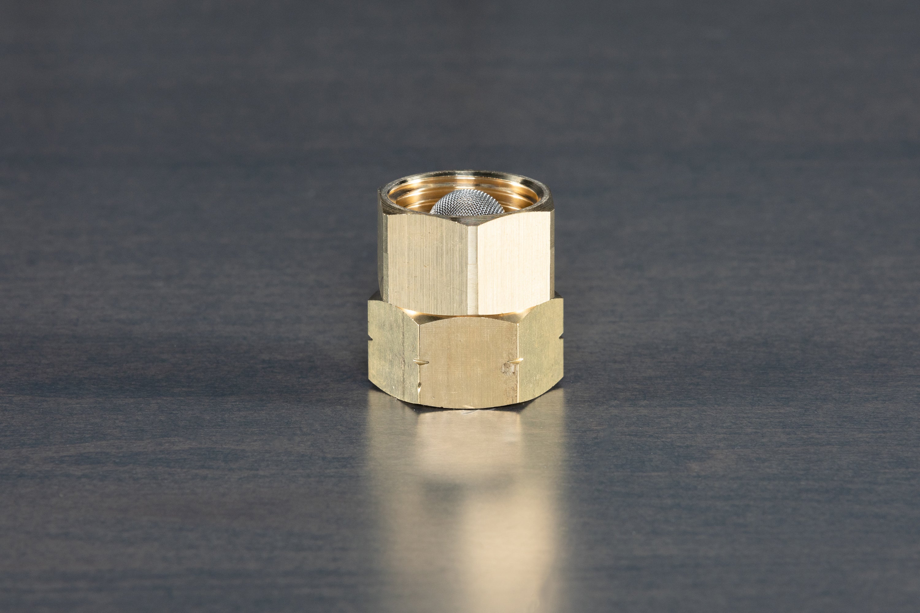 Obsessed Garage Brass Female BSPM to GHT Adapter - Thumbnail 2