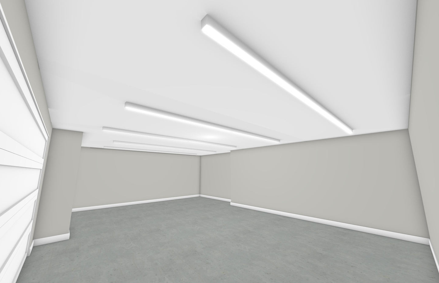Advanced Three Car Garage Lighting Solution